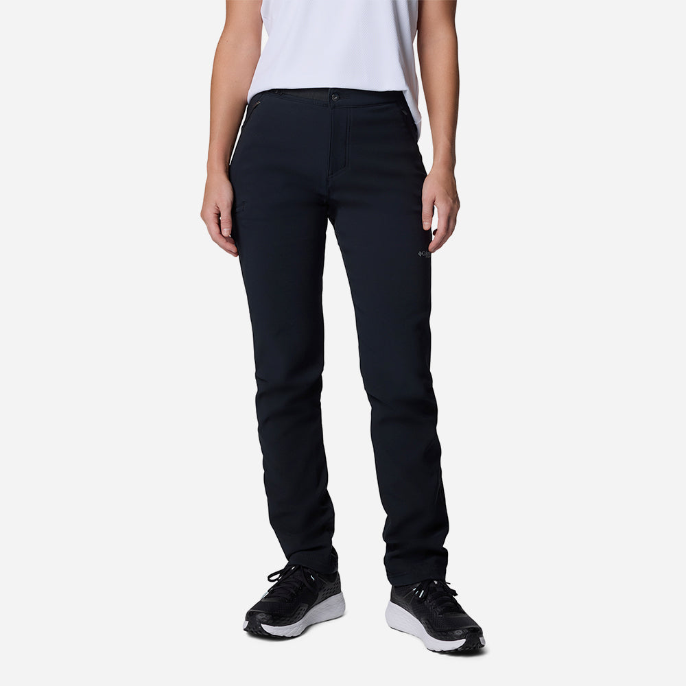 Quần Dài Thể Thao Nữ Columbia Vast Canyon™ Omni-Heat™ Infinity Softshell - Đen - Supersports Vietnam