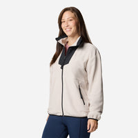 Áo Khoác Nữ Columbia Sequoia Grove™ Full Zip Fleece - Be - Supersports Vietnam
