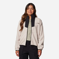 Áo Khoác Nữ Columbia Sequoia Grove™ Full Zip Fleece - Be - Supersports Vietnam