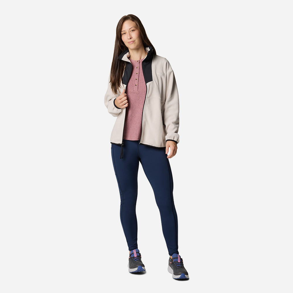 Áo Khoác Nữ Columbia Sequoia Grove™ Full Zip Fleece - Be - Supersports Vietnam
