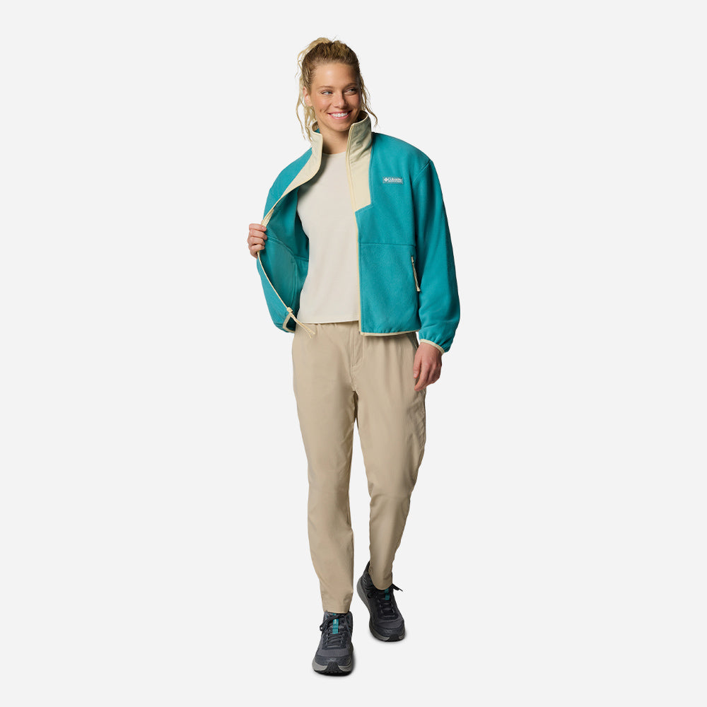 Áo Khoác Nữ Columbia Sequoia Grove™ Full Zip Fleece - Xanh Dương - Supersports Vietnam