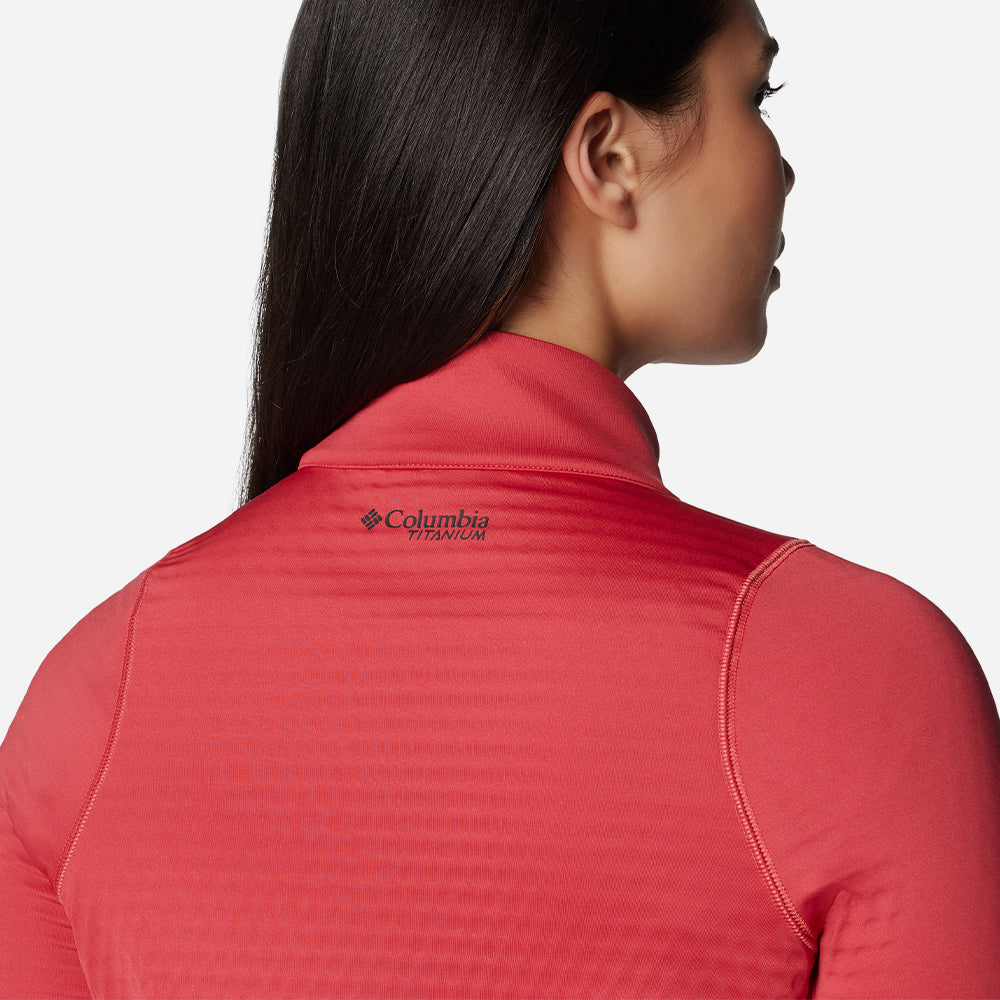 Áo Khoác Nữ Columbia Crystal Leaf™ Omni-Heat™ Helix Fz - Đỏ - Supersports Vietnam