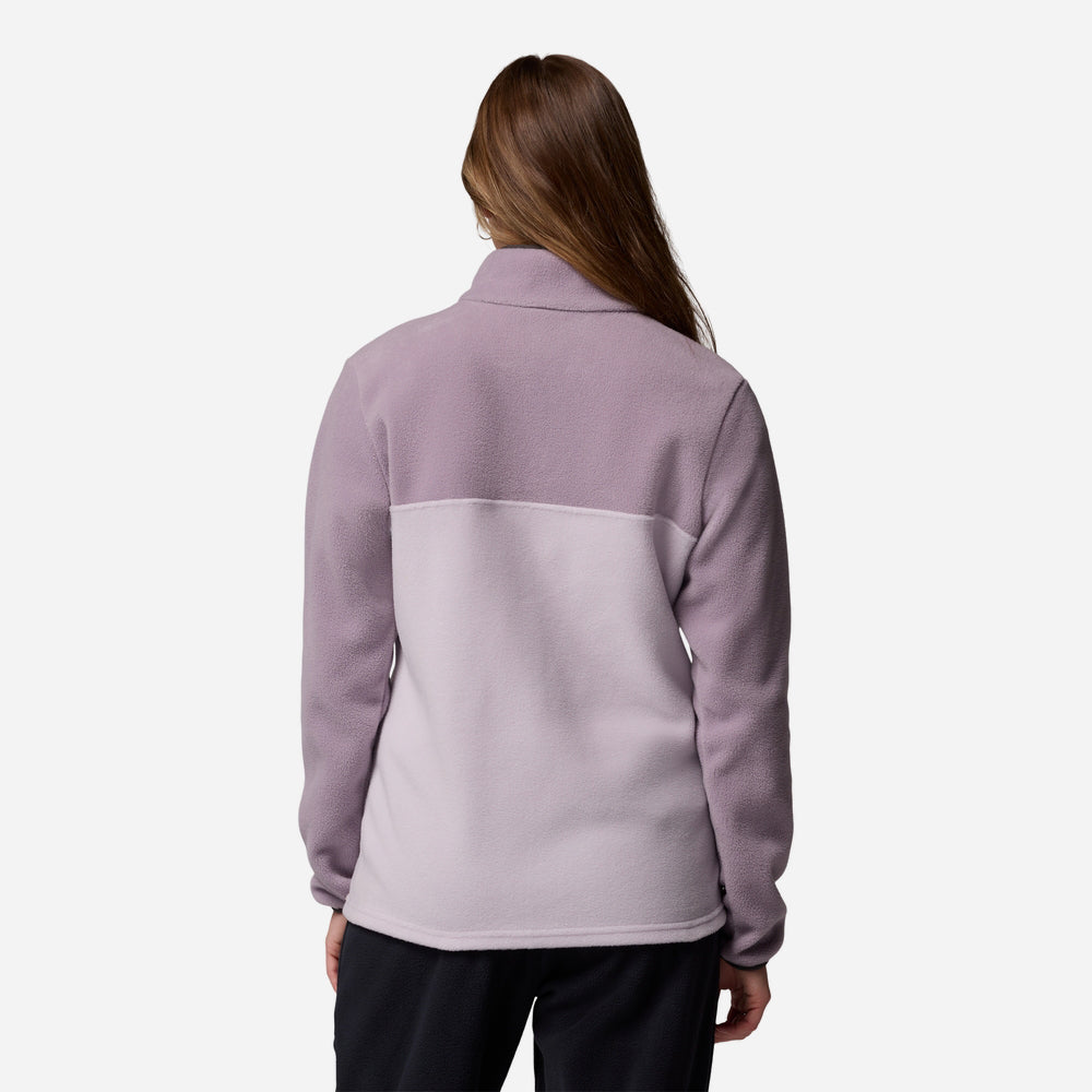Áo Nỉ Nữ Columbia Benton Springs™ Half Snap Fleece II - Tím - Supersports Vietnam