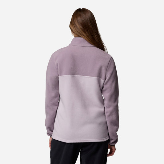 Áo Nỉ Nữ Columbia Benton Springs™ Half Snap Fleece II - Tím - Supersports Vietnam