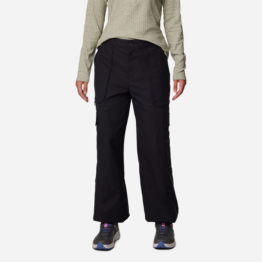 Quần Dài Nữ Columbia Brea Falls™ Cotton Ripstop - Đen - Supersports Vietnam