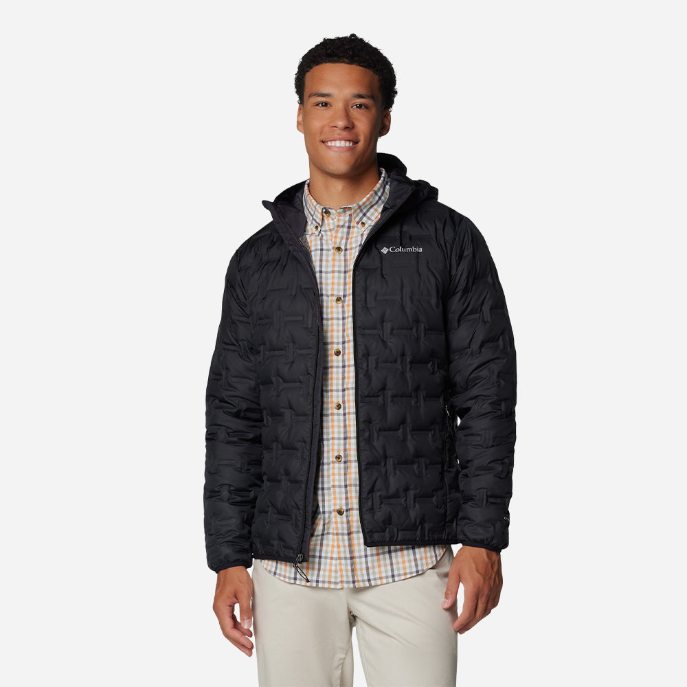 Áo Khoác Nam Columbia Delta Ridge™ II Down Hooded - Đen