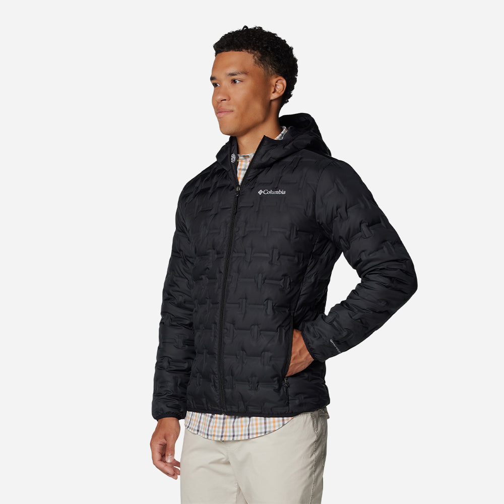 Áo Khoác Nam Columbia Delta Ridge™ II Down Hooded - Đen