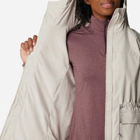 Áo Khoác Nữ Columbia Sweet Creek™ II Lined Rain - Be - Supersports Vietnam