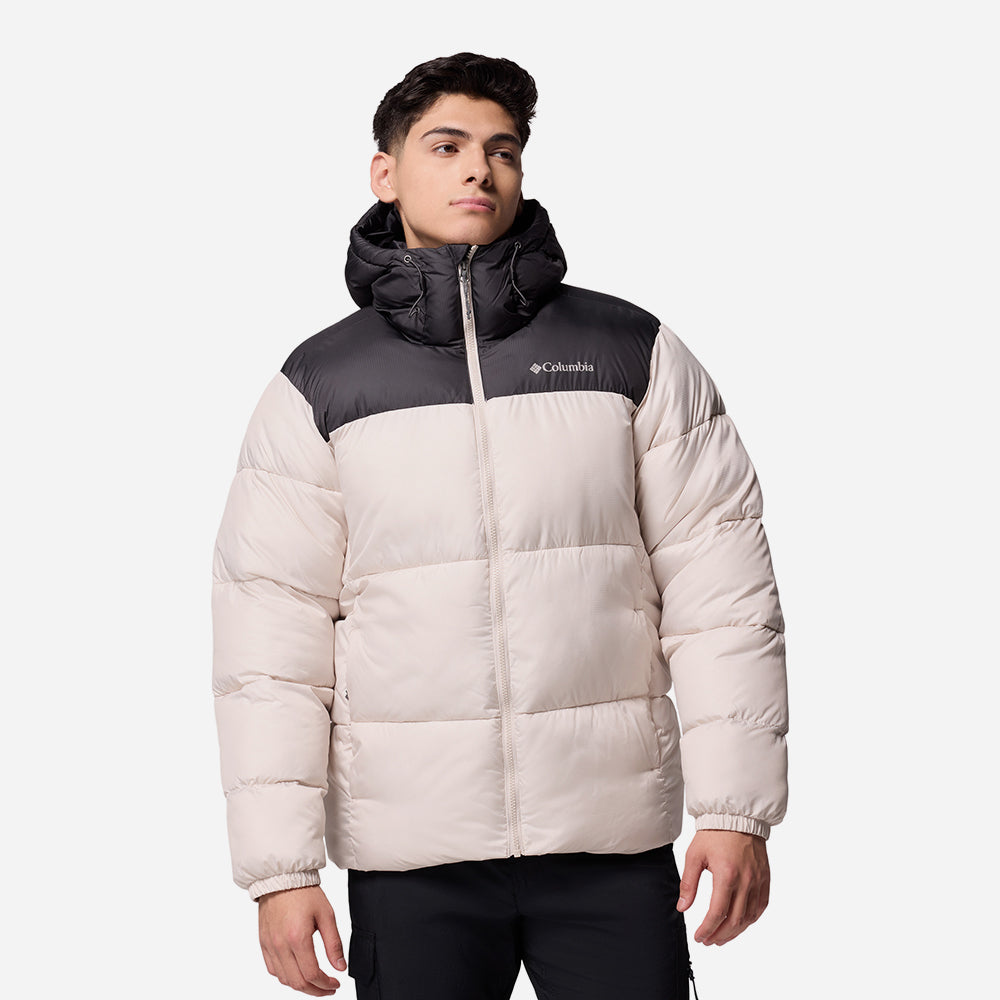 Áo Khoác Nam Columbia Puffect™ II Hooded - Be - Supersports Vietnam