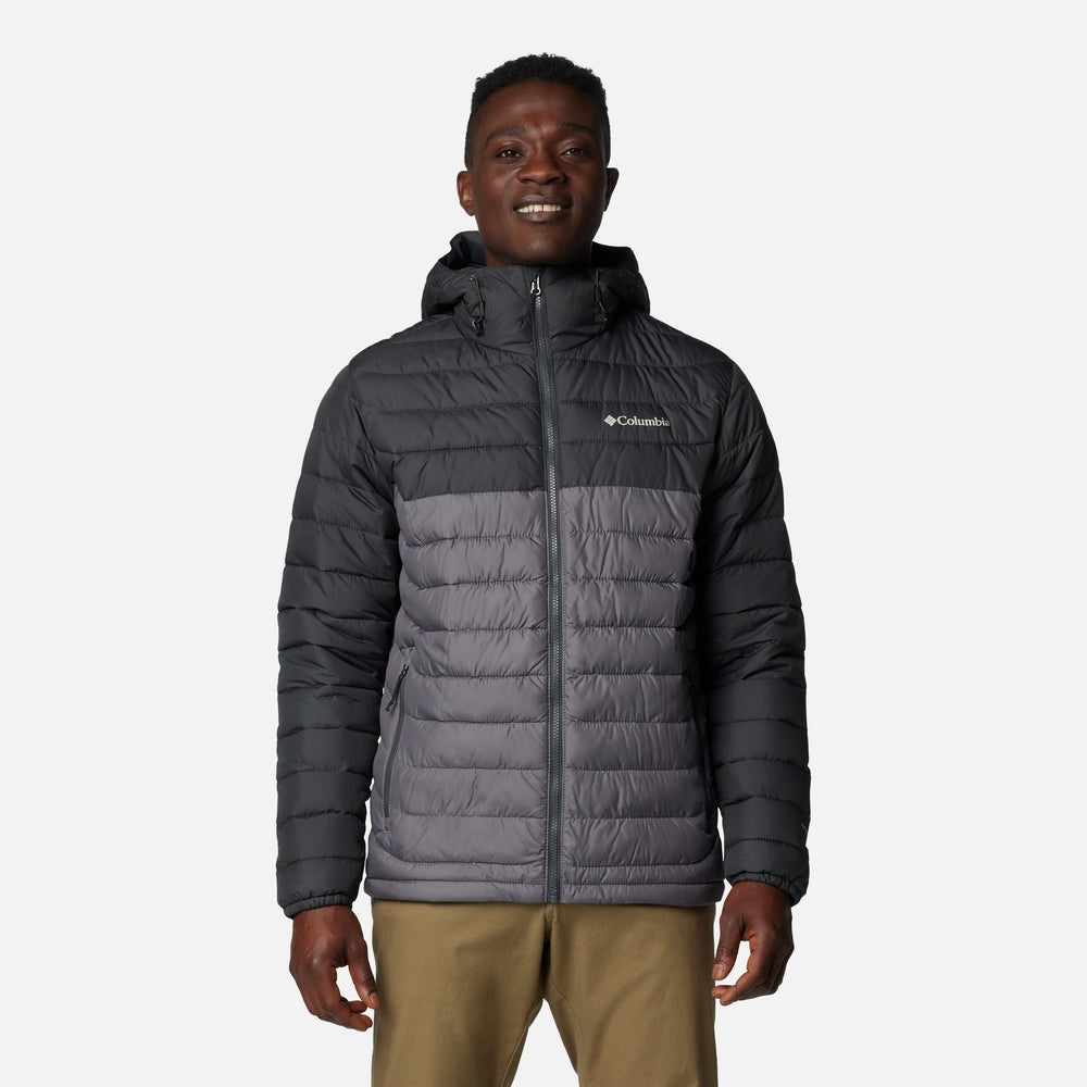 Áo Khoác Nam Columbia Powder Lite™ II Hooded - Xám - Supersports Vietnam
