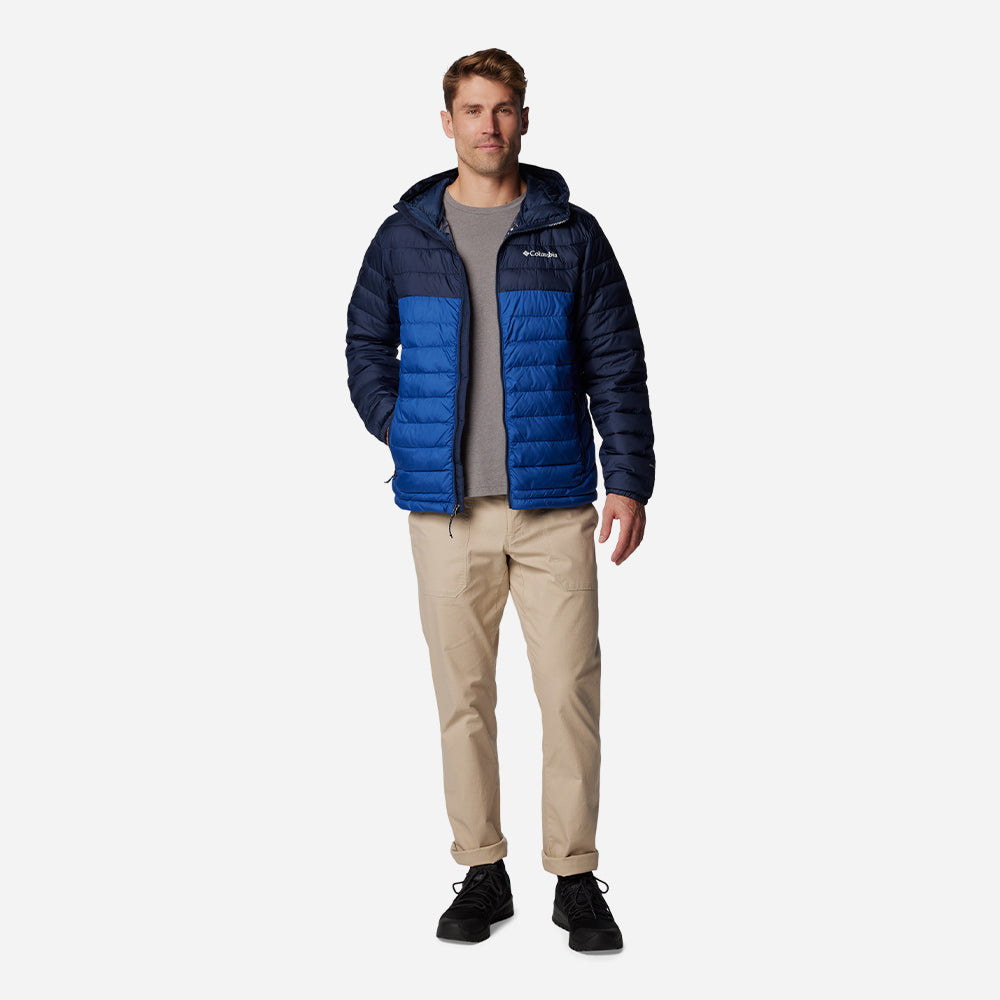 Áo Khoác Nam Columbia Powder Lite™ Ii Hooded - Xanh Dương - Supersports Vietnam