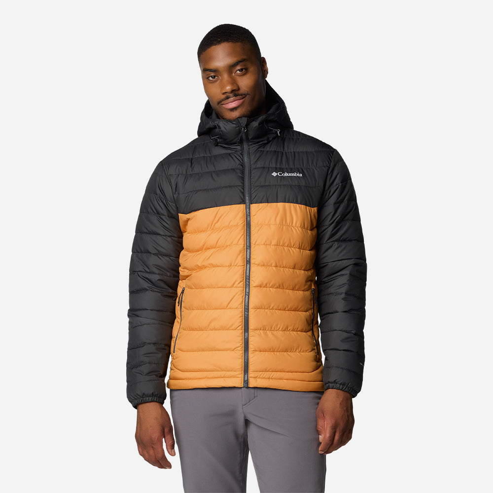 Áo Khoác Nam Columbia Powder Lite™ Ii Hooded - Vàng - Supersports Vietnam