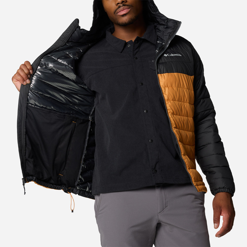 Áo Khoác Nam Columbia Powder Lite™ Ii Hooded - Vàng - Supersports Vietnam