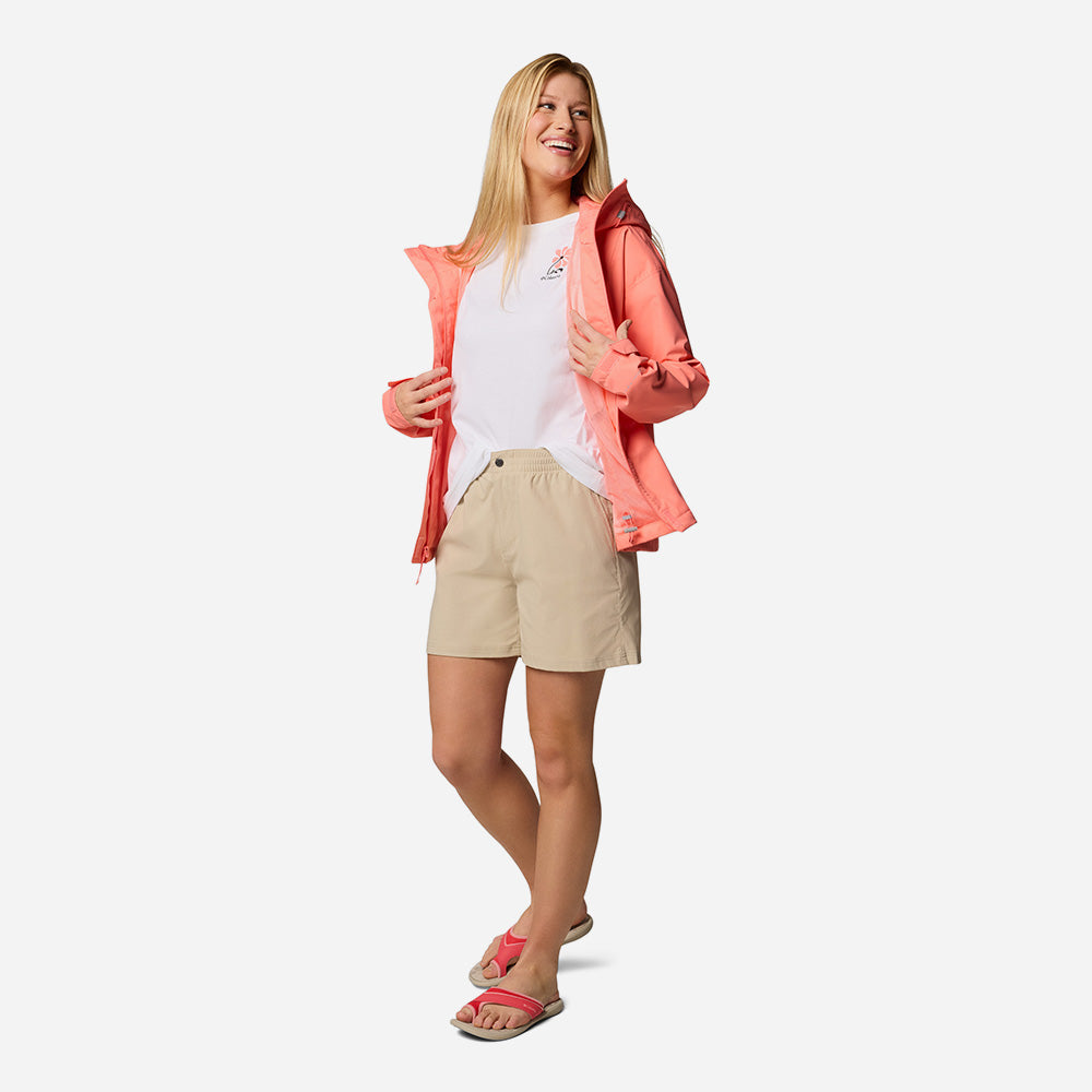 Áo Khoác Nữ Columbia Hikebound™ Ii - Cam San Hô - Supersports Vietnam