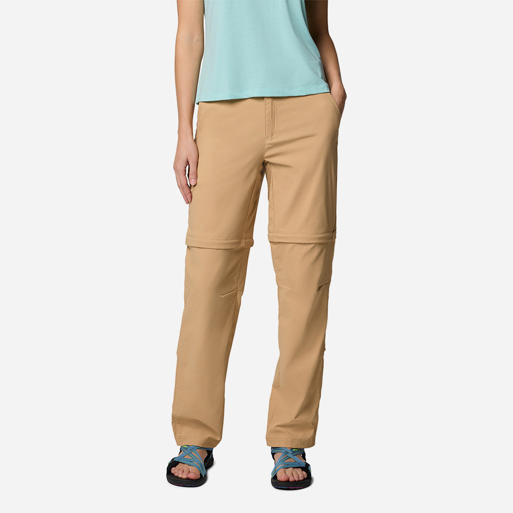 Quần Dài Thể Thao Nữ Columbia Leslie Falls™ Convertible - Vàng - Supersports Vietnam