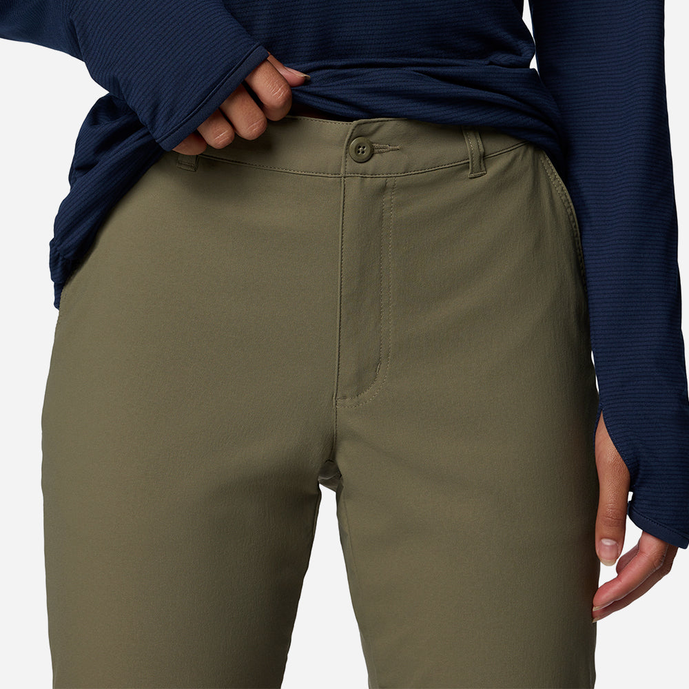 Quần Dài Thể Thao Nữ Columbia Leslie Falls™ II - Xanh Quân Đội - Supersports Vietnam