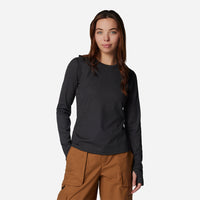 Áo Thun Tay Dài Nữ Columbia Boundless™ Days Knit - Đen - Supersports Vietnam
