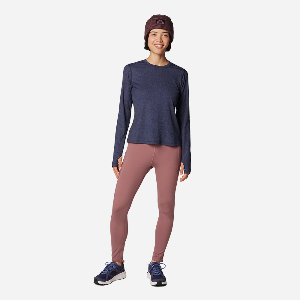 Áo Thun Tay Dài Nữ Columbia Boundless™ Days Knit - Xanh Navy - Supersports Vietnam