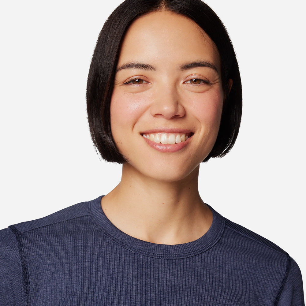 Áo Thun Tay Dài Nữ Columbia Boundless™ Days Knit - Xanh Navy - Supersports Vietnam
