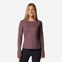 Áo Thun Tay Dài Nữ Columbia Boundless™ Days Knit - Tím - Supersports Vietnam