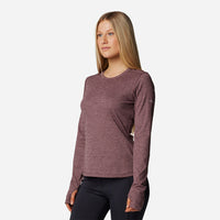 Áo Thun Tay Dài Nữ Columbia Boundless™ Days Knit - Tím - Supersports Vietnam