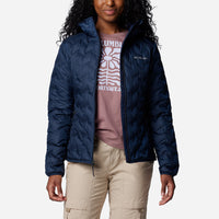 Áo Khoác Nữ Columbia Delta Ridge™ Ii Down Hooded - Xanh Navy - Supersports Vietnam