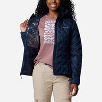 Áo Khoác Nữ Columbia Delta Ridge™ Ii Down Hooded - Xanh Navy - Supersports Vietnam