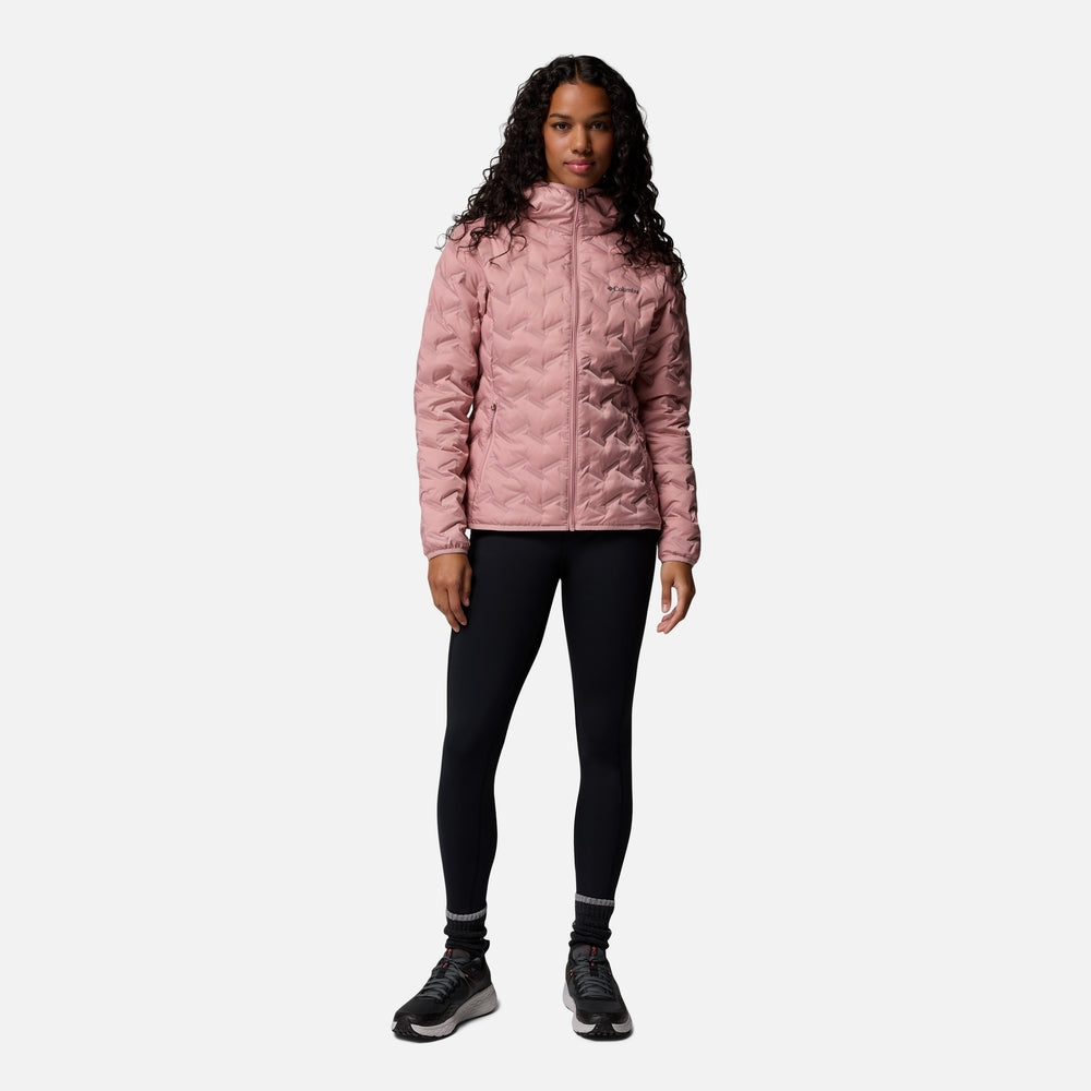 Áo Khoác Nữ Columbia Delta Ridge™ Ii Down Hooded - Hồng - Supersports Vietnam