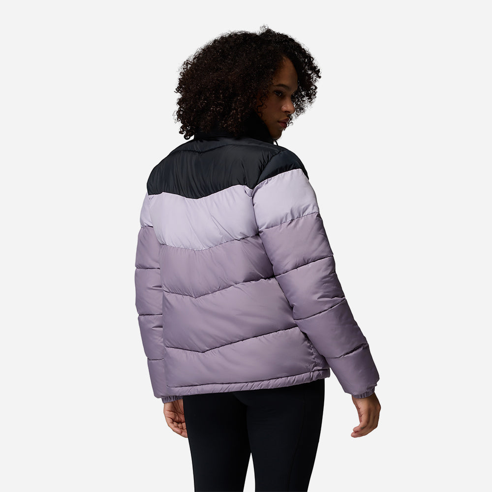 Áo Khoác Nữ Columbia Puffect™ II Colorblock - Tím - Supersports Vietnam