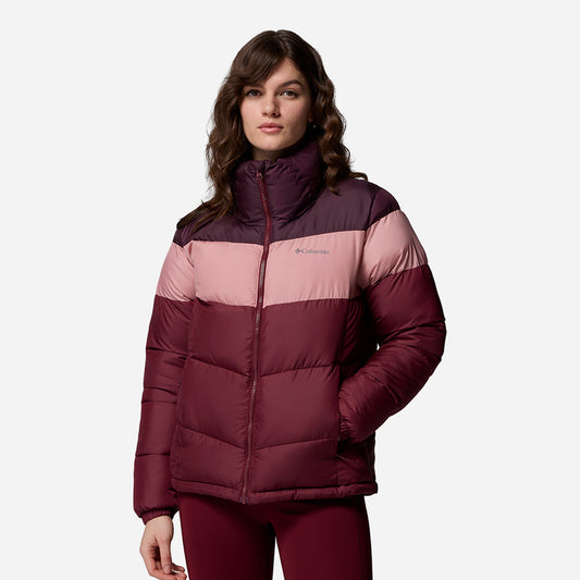 Áo Khoác Nữ Columbia Puffect™ Ii Colorblock - Đỏ - Supersports Vietnam