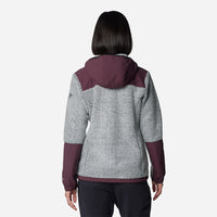 Áo Khoác Nữ Columbia Arctic Crest™ Sherpa Full Zip - Xám - Supersports Vietnam