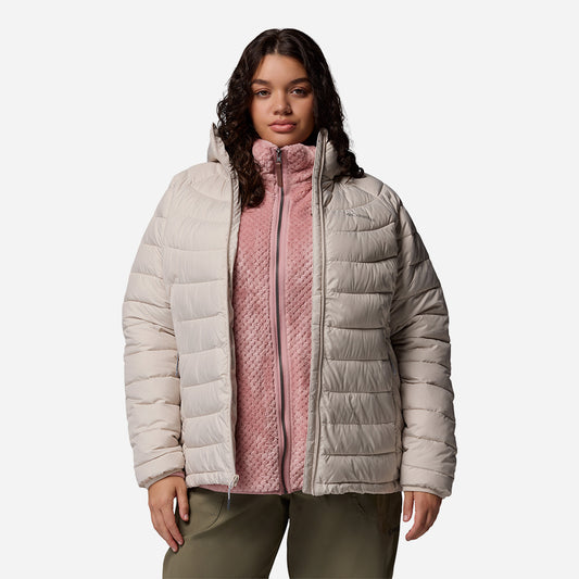 Áo Khoác Nữ Columbia Powder Lite™ II Hooded - Be - Supersports Vietnam