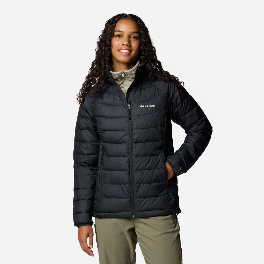 Áo Khoác Nữ Columbia Powder Lite™ Ii Full Zip - Đen - Supersports Vietnam