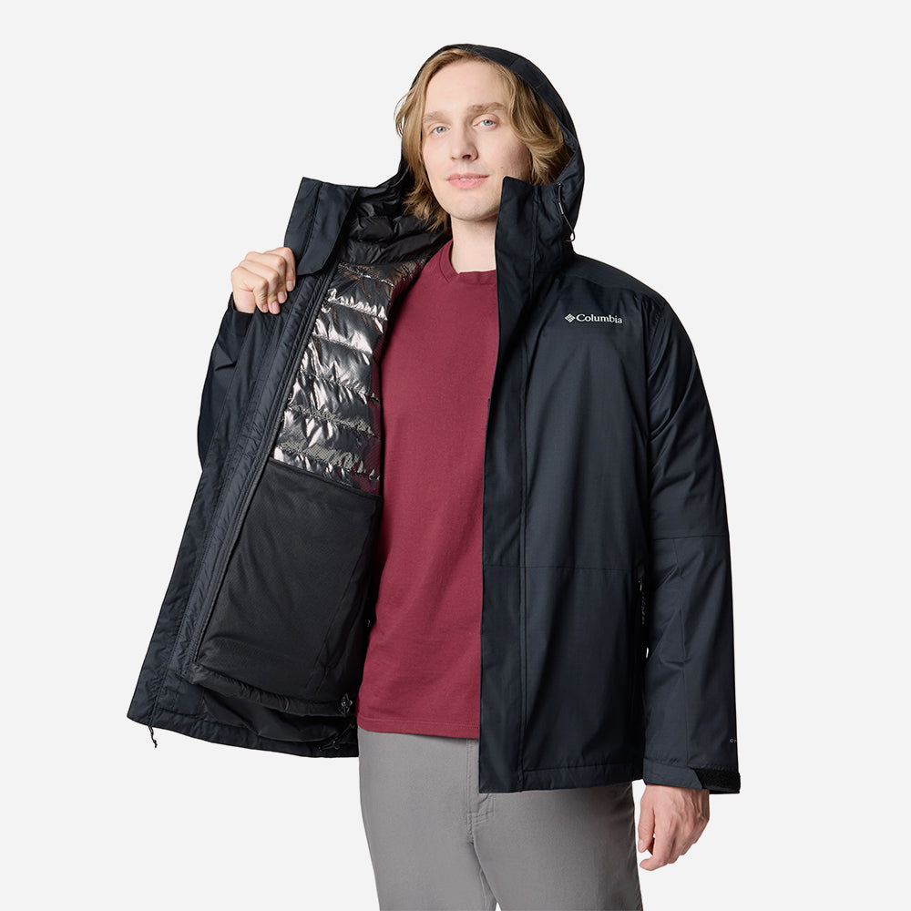 Áo Khoác Nam Columbia Point Park™ Interchange - Đen - Supersports Vietnam