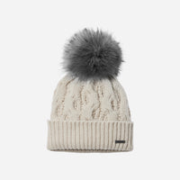Mũ Len Columbia Boundless Days™ Cable Knit Pom - Be - Supersports Vietnam