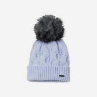 Mũ Len Columbia Boundless Days™ Cable Knit Pom - Xanh Dương - Supersports Vietnam