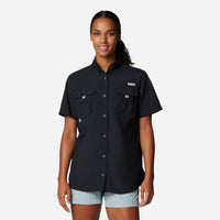 Áo Sơ Mi Ngắn Tay Nữ Columbia Pfg Bahama™ Ii - Đen - Supersports Vietnam