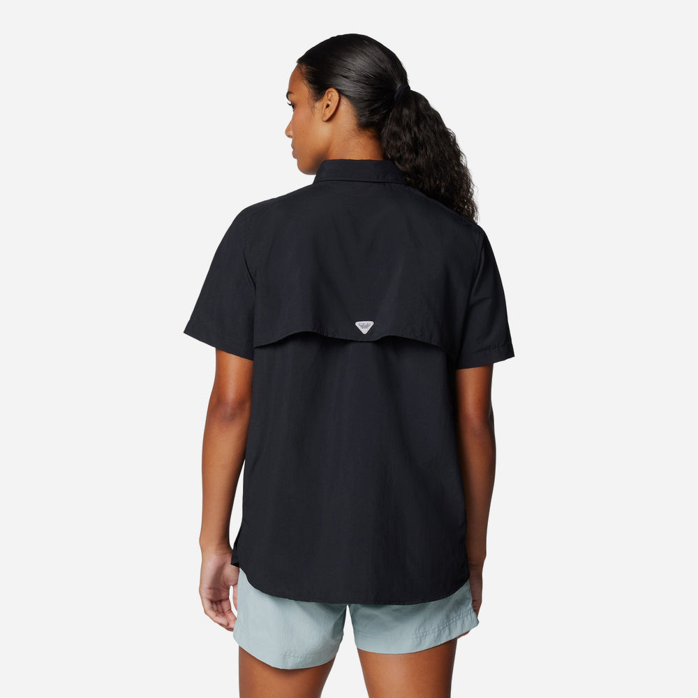 Áo Sơ Mi Ngắn Tay Nữ Columbia Pfg Bahama™ II - Đen - Supersports Vietnam
