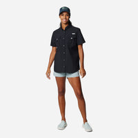 Áo Sơ Mi Ngắn Tay Nữ Columbia Pfg Bahama™ II - Đen - Supersports Vietnam