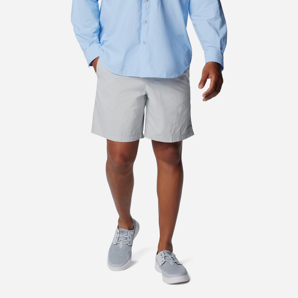 Quần Ngắn Thể Thao Nam Columbia Pfg Backcast™ Iv Water - Xám - Supersports Vietnam