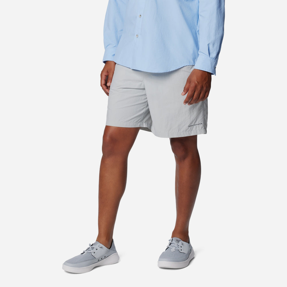 Quần Ngắn Thể Thao Nam Columbia Pfg Backcast™ Iv Water - Xám - Supersports Vietnam