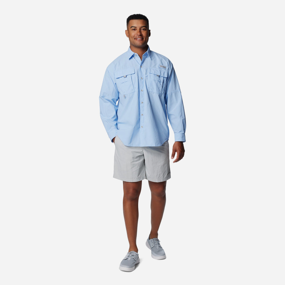 Quần Ngắn Thể Thao Nam Columbia Pfg Backcast™ Iv Water - Xám - Supersports Vietnam