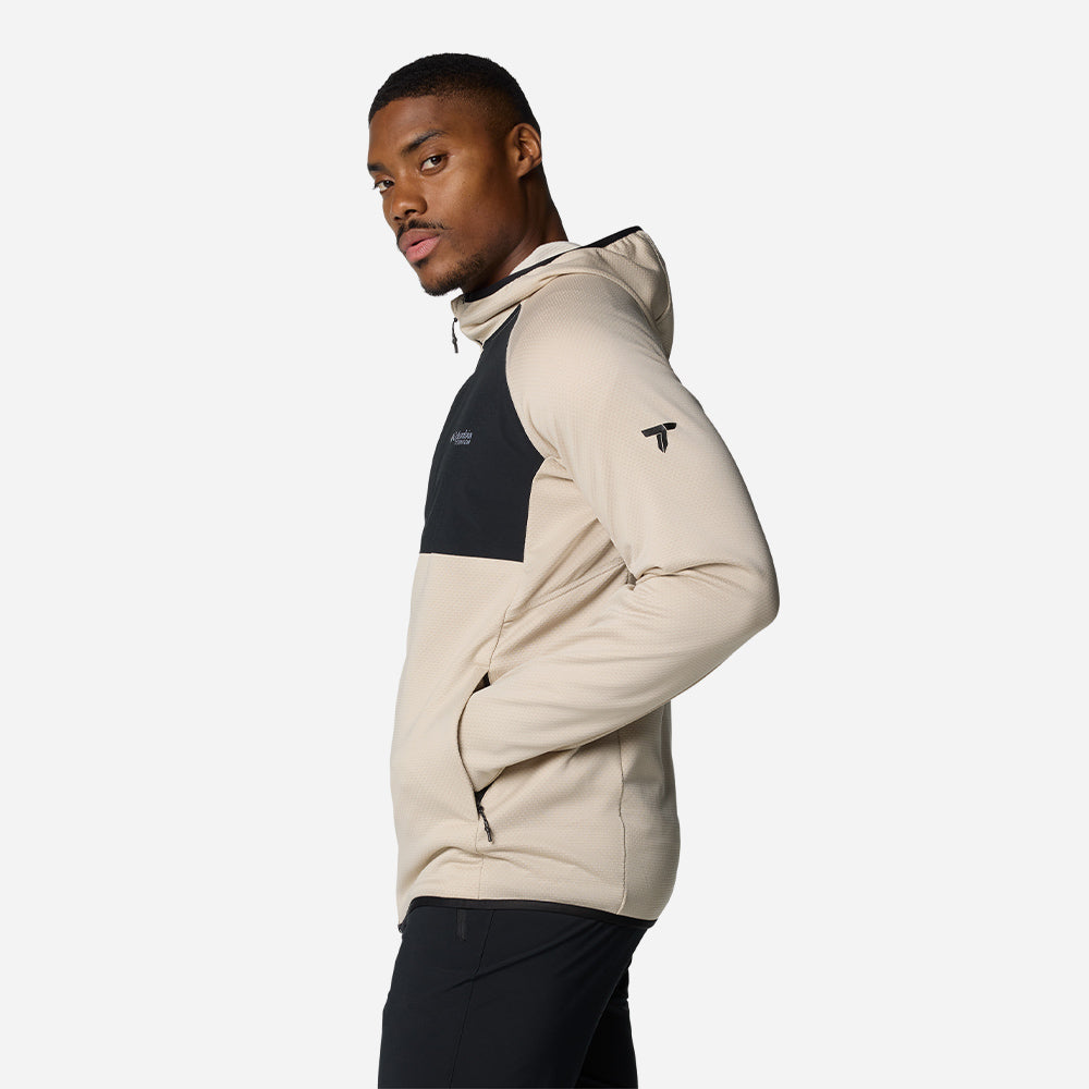 Áo Khoác Nam Columbia Triple Canyon™ Grid Fleece Hooded Fz Ii - Be - Supersports Vietnam