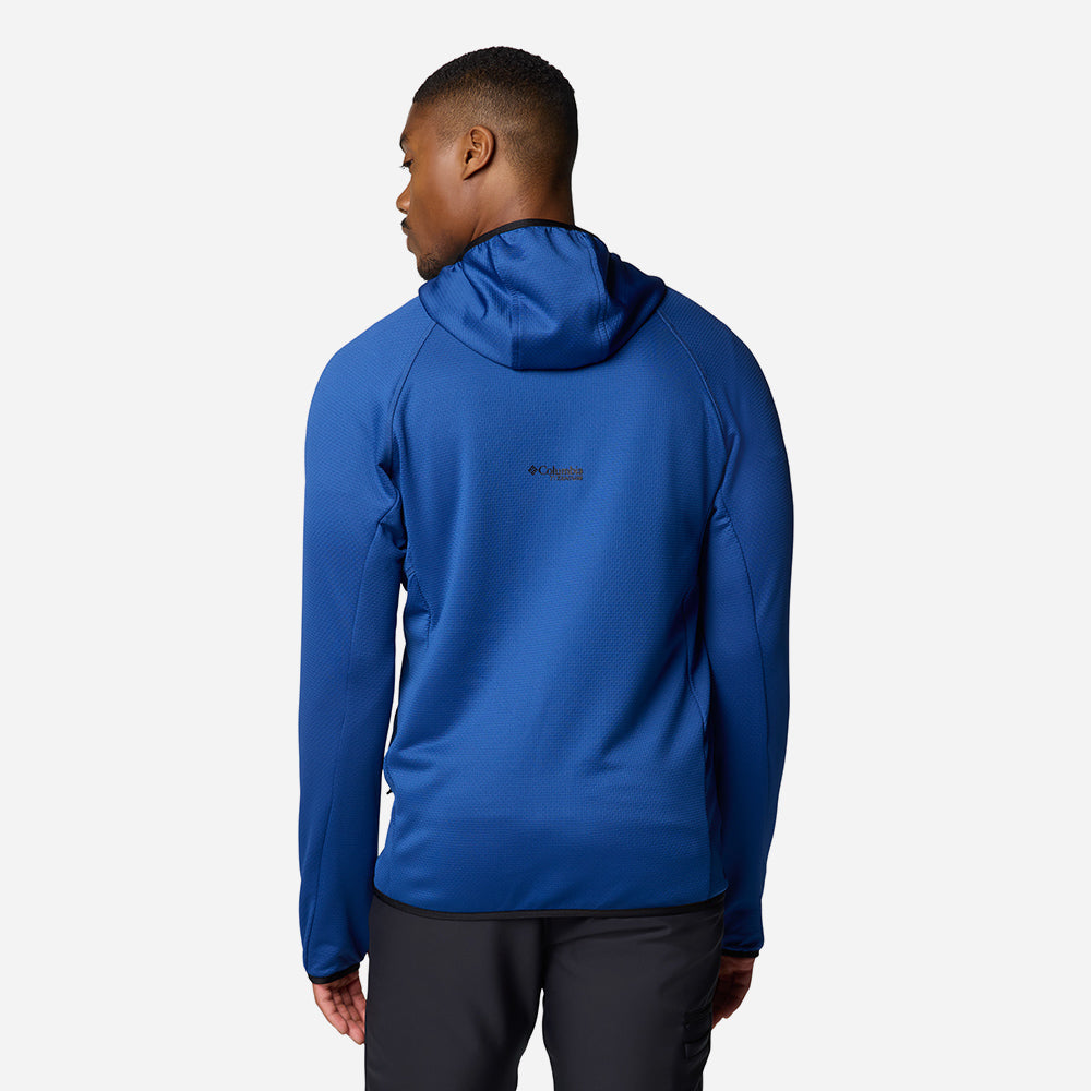Áo Khoác Nam Columbia Triple Canyon™ Grid Fleece Hooded Fz Ii - Xanh Dương - Supersports Vietnam