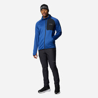 Áo Khoác Nam Columbia Triple Canyon™ Grid Fleece Hooded Fz Ii - Xanh Dương - Supersports Vietnam