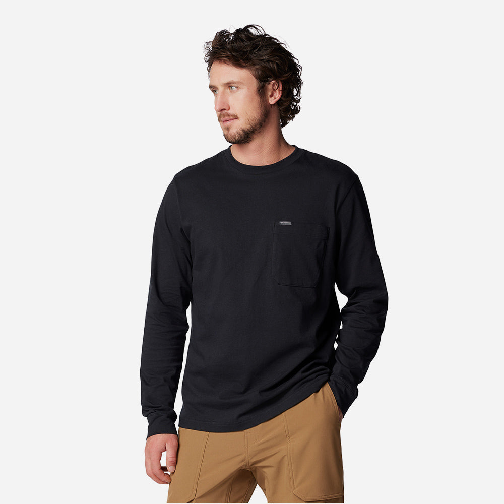 Áo Thun Tay Dài Nam Columbia Landroamer™ - Đen - Supersports Vietnam