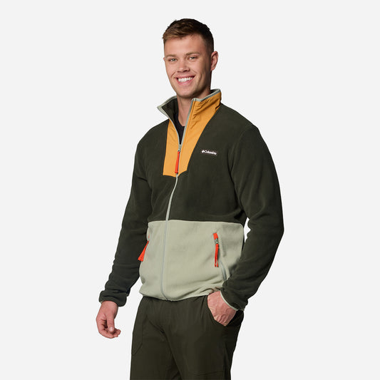 Áo Khoác Nam Columbia Sequoia Grove™ Full Zip Fleece - Xanh Quân Đội - Supersports Vietnam