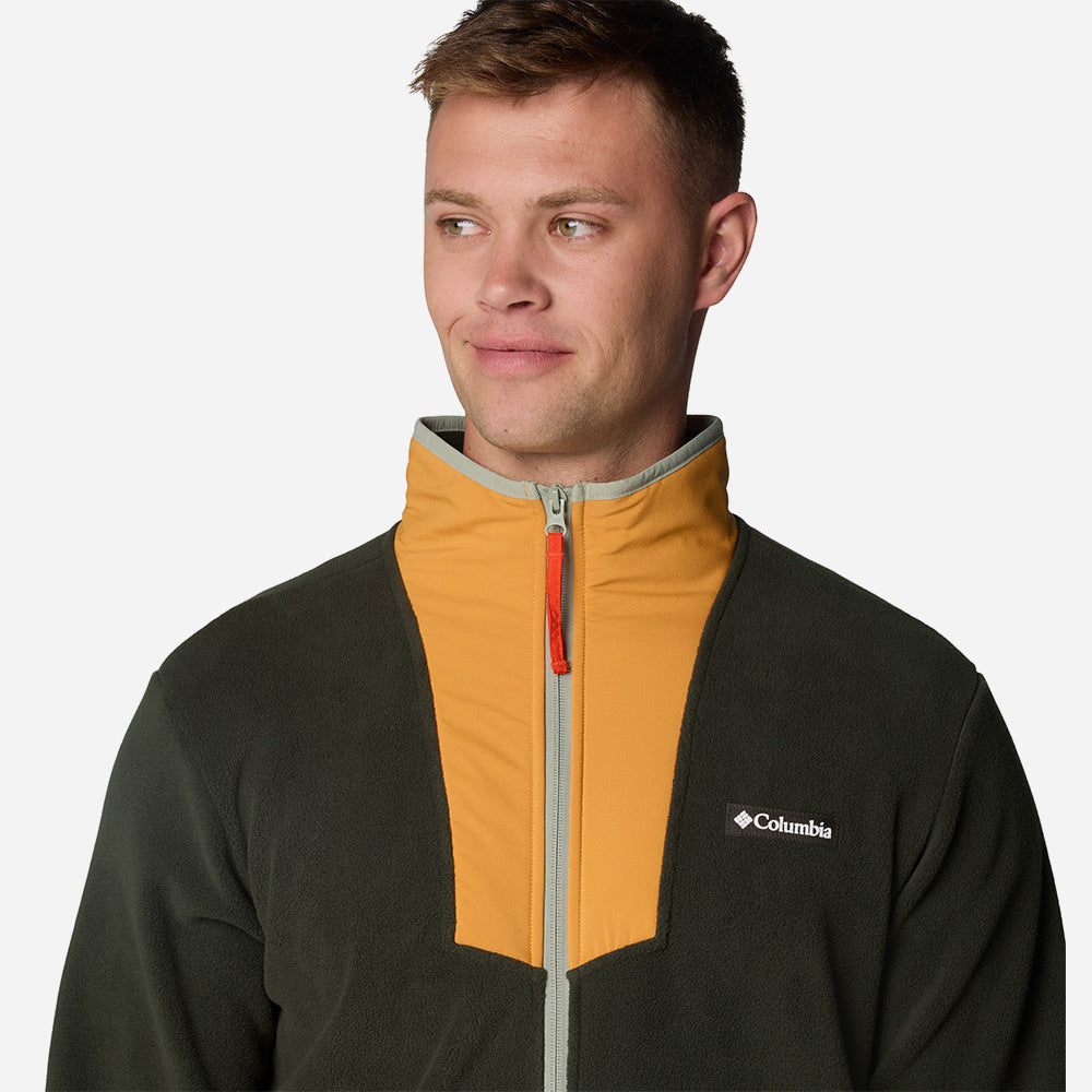 Áo Khoác Nam Columbia Sequoia Grove™ Full Zip Fleece - Xanh Quân Đội - Supersports Vietnam