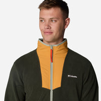 Áo Khoác Nam Columbia Sequoia Grove™ Full Zip Fleece - Xanh Quân Đội - Supersports Vietnam
