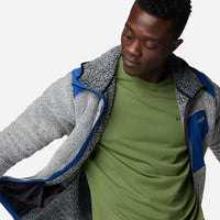 Áo Khoác Nam Columbia Arctic Crest™ Sherpa Full Zip - Xanh Dương - Supersports Vietnam